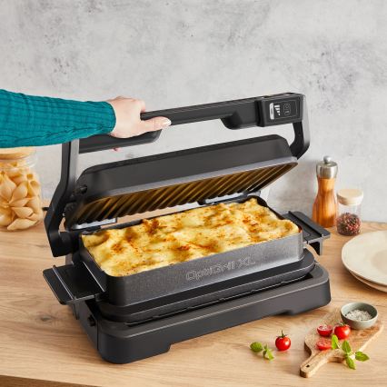 Tefal - Контактен грил OPTIGRILL 2200W/230V черен