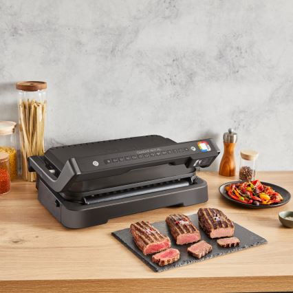 Tefal - Контактен грил OPTIGRILL 2200W/230V черен