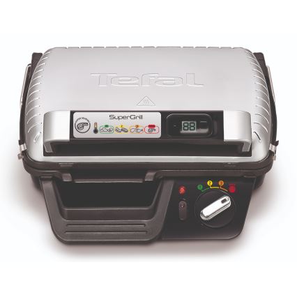 Tefal - Контактен грил SUPERGRILL 2000W/230V