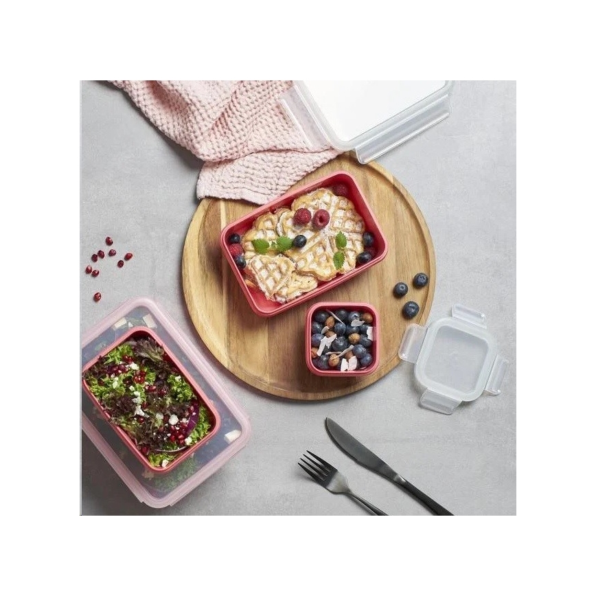 Tefal - Контейнер за храна 0,55 l MSEAL COLOR розов