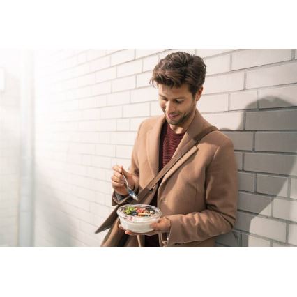 Tefal - Контейнер за храна 0,6 l MSEAL GLASS червен/стъкло