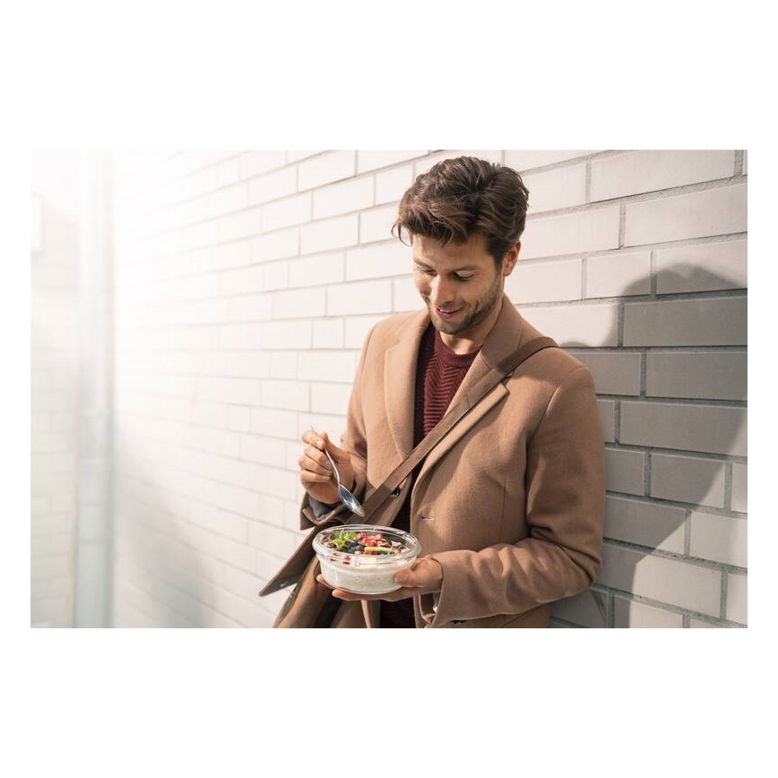 Tefal - Контейнер за храна 0,6 l MSEAL GLASS червен/стъкло