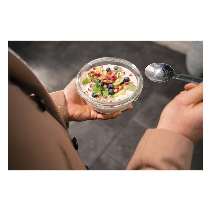 Tefal - Контейнер за храна 0,6 l MSEAL GLASS червен/стъкло