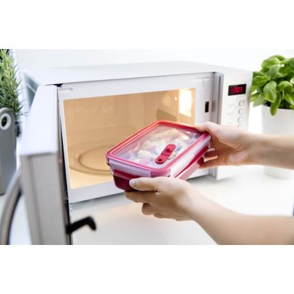 Tefal - Контейнер за храна 0,8 л MASTER SEAL MICRO червен
