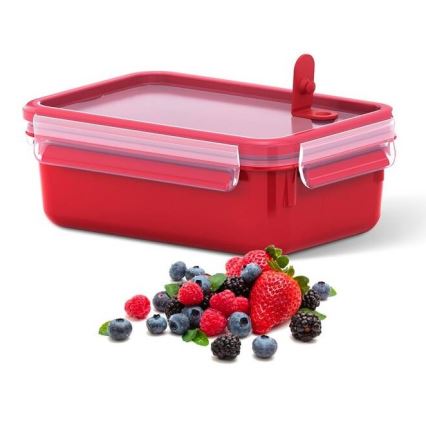 Tefal - Контейнер за храна 0,8 л MASTER SEAL MICRO червен