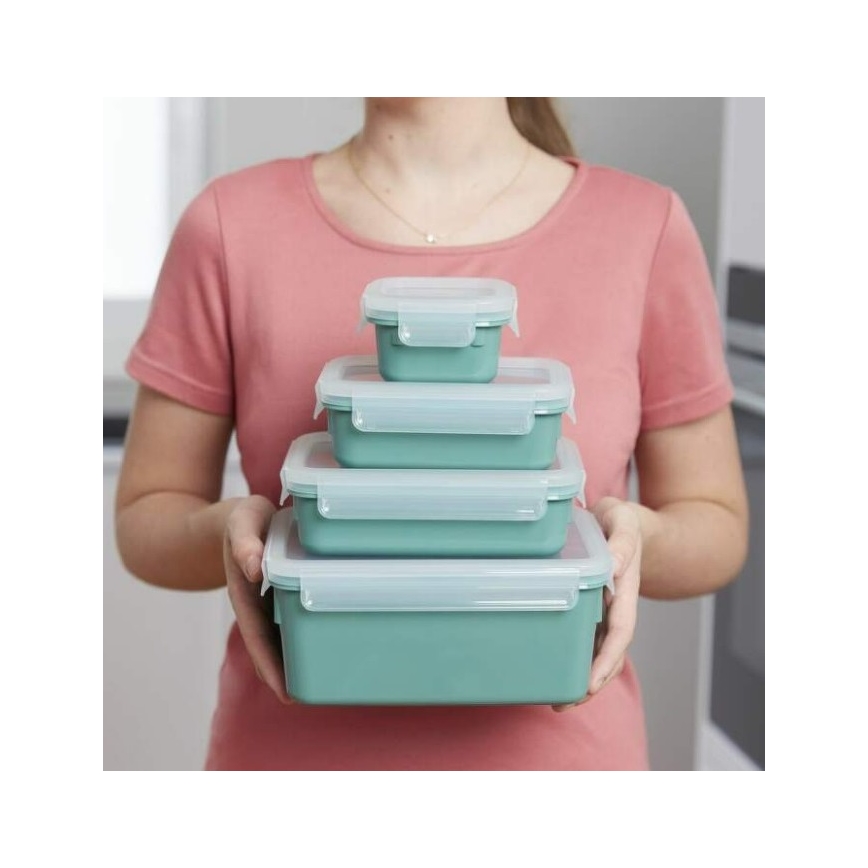Tefal - Контейнер за храна 0,8 l MSEAL COLOR зелен