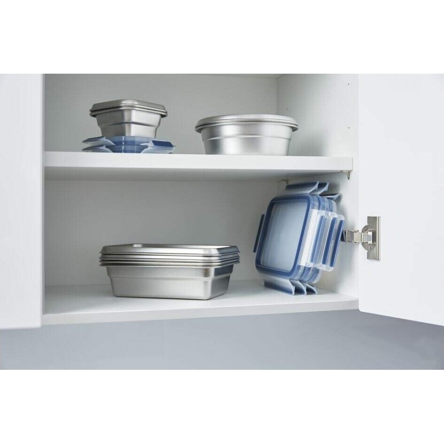 Tefal - Контейнер за храна 0,8 l MSEAL STEEL син/неръждаем