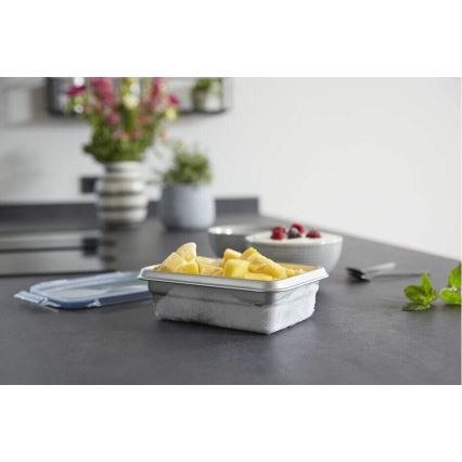 Tefal - Контейнер за храна 0,8 l MSEAL STEEL син/неръждаем