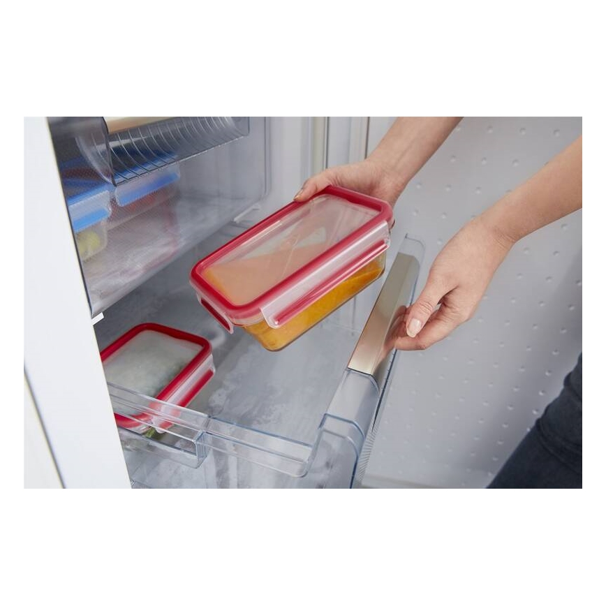 Tefal - Контейнер за храна 0,85 l MSEAL GLASS червен/стъкло