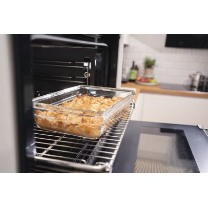 Tefal - Контейнер за храна 1,1 л MSEAL GLASS червен/стъкло