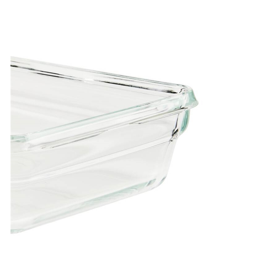 Tefal - Контейнер за съхранение на храна 0,6 л MSEAL GLASS червен/стъкло
