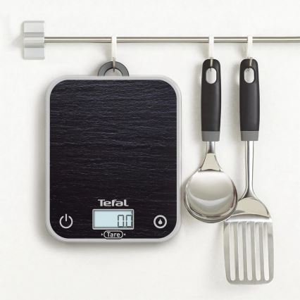 Tefal - Кухненска везна OPTISS 2xAAA черен