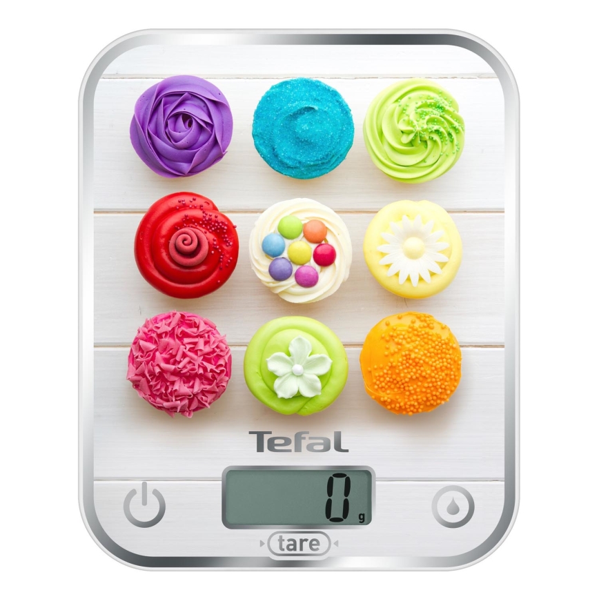 Tefal - Кухненска везна OPTISS 2xAAA цветен