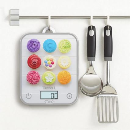 Tefal - Кухненска везна OPTISS 2xAAA цветен