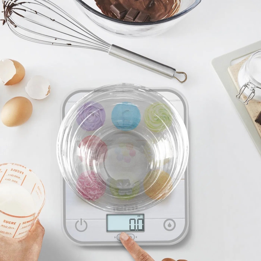 Tefal - Кухненска везна OPTISS 2xAAA цветен