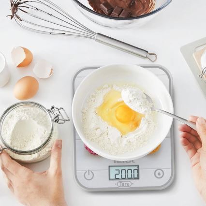 Tefal - Кухненска везна OPTISS 2xAAA цветен