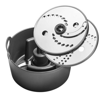 Tefal - Кухненски робот DOUBLE FORCE 1000W/230V черен