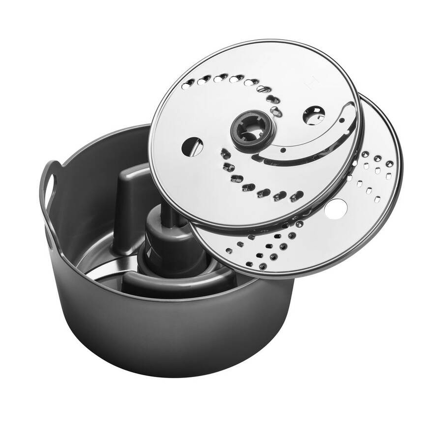Tefal - Кухненски робот DOUBLE FORCE 1000W/230V черен