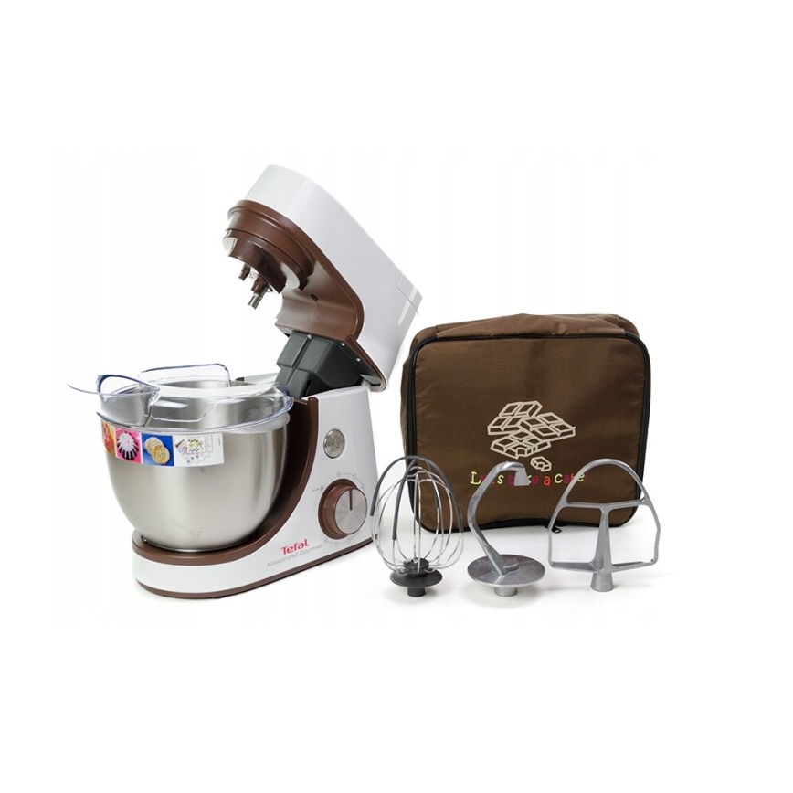 Tefal - Кухненски робот MASTERCHEF GOURMET 1100W/230V бял
