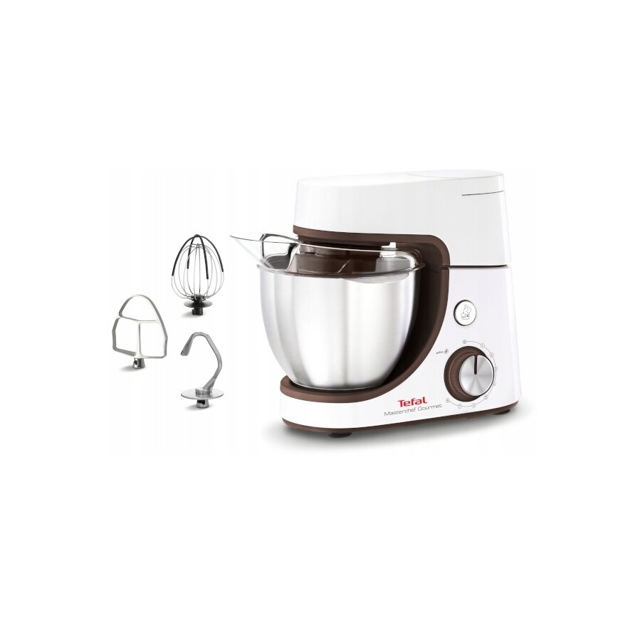 Tefal - Кухненски робот MASTERCHEF GOURMET 1100W/230V бял