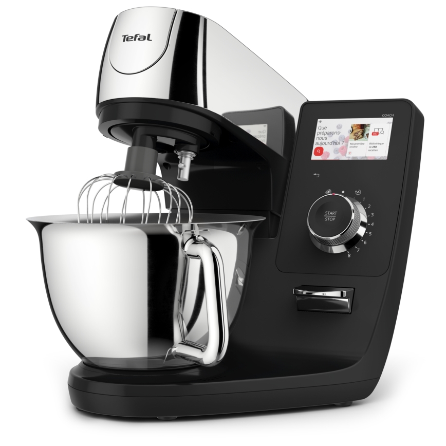 Tefal - кухненски робот с вграден кантар I-COACH TOUCH 1200W/230V неръждаема стомана