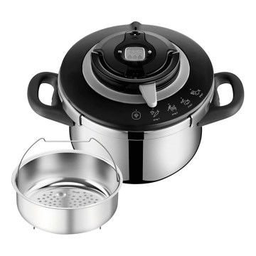 Tefal - Кухненски тенджера под налягане 4,5 л CLIPSO+ CHEF неръждаема стомана