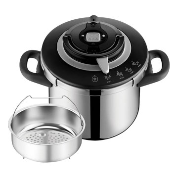 Tefal - Кухненски тенджера под налягане 8 л CLIPSO+ CHEF неръждаема стомана