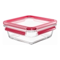 Tefal - Кутия за храна 0,8 л MSEAL GLASS червена/стъкло