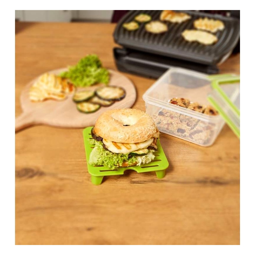 Tefal - Кутия за сандвичи 1,3 l MASTER SEAL TO GO зелен
