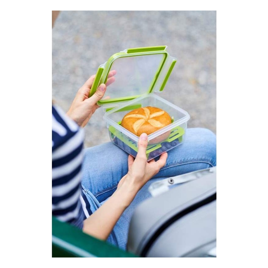 Tefal - Кутия за сандвичи 1,3 l MASTER SEAL TO GO зелен
