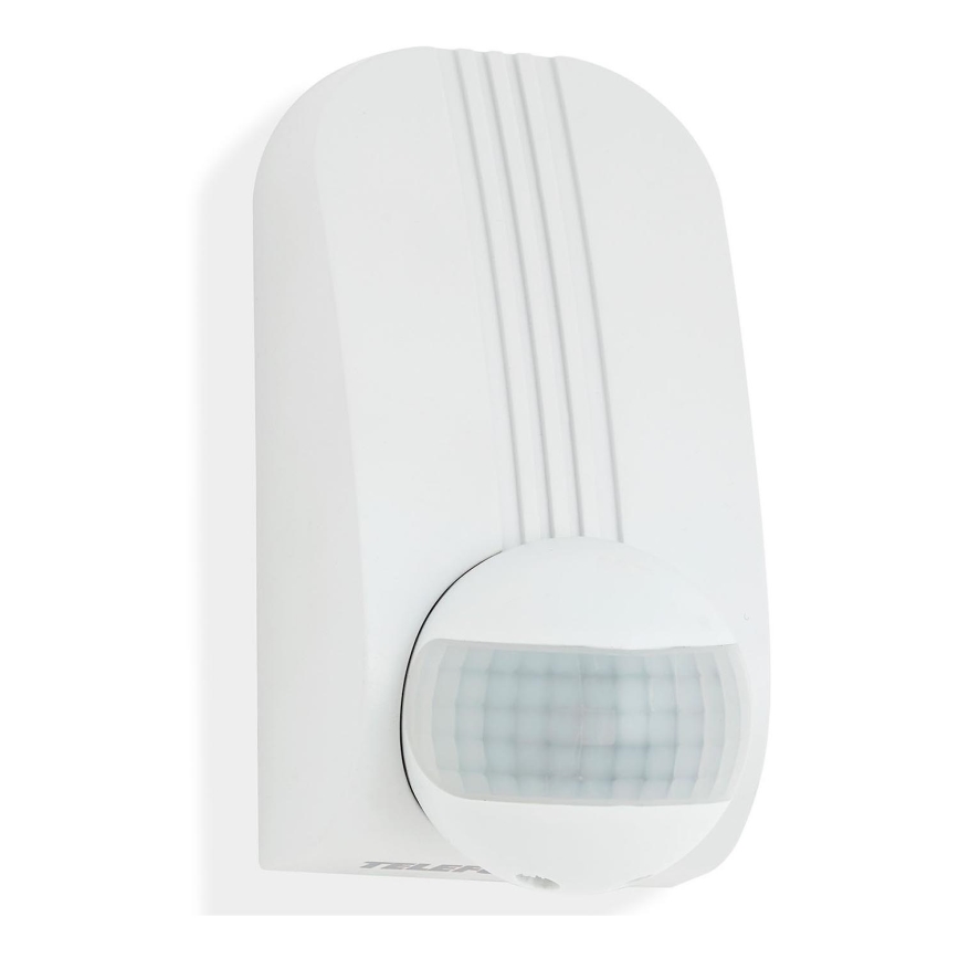 Telefunken 306506TF - Екстериорен сензор за движение 180° IP44 бял