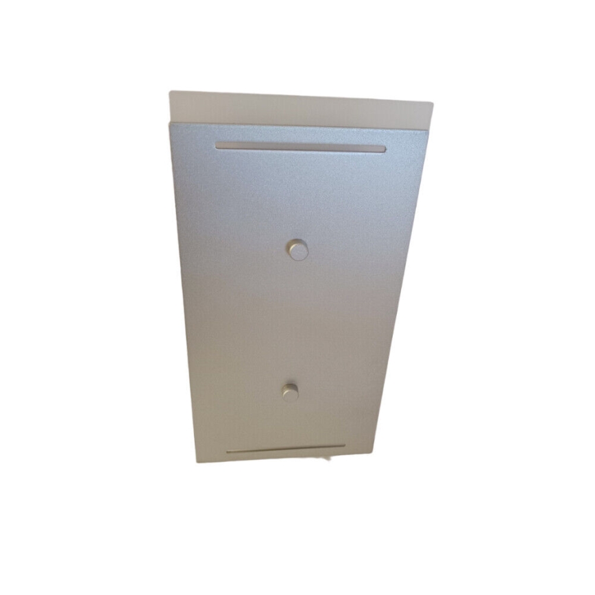 Telefunken 307704TF - LED Екстериорен аплик 2xLED/3W/230V IP44 сребрист
