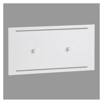 Telefunken 307806TF - LED Екстериорен аплик 2xLED/3,5W/230V IP44 бял
