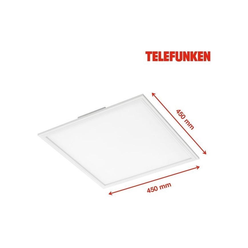 Telefunken 308806TF - LED Панел за повърхностен монтаж със сензор LED/25W/230V 4000K