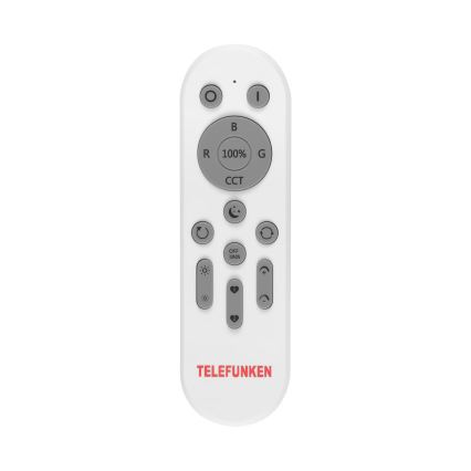 Telefunken 309602TF - LED RGBW Димируем плафон LED/18W/230V 2700-6500K Wi-Fi Tuya