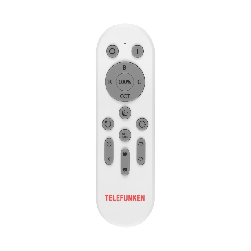 Telefunken 309602TF - LED RGBW Димируем плафон LED/18W/230V 2700-6500K Wi-Fi Tuya