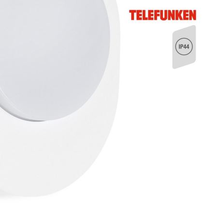 Telefunken 312006TF - LED Екстериорен аплик LED/8W/230V IP44 бял