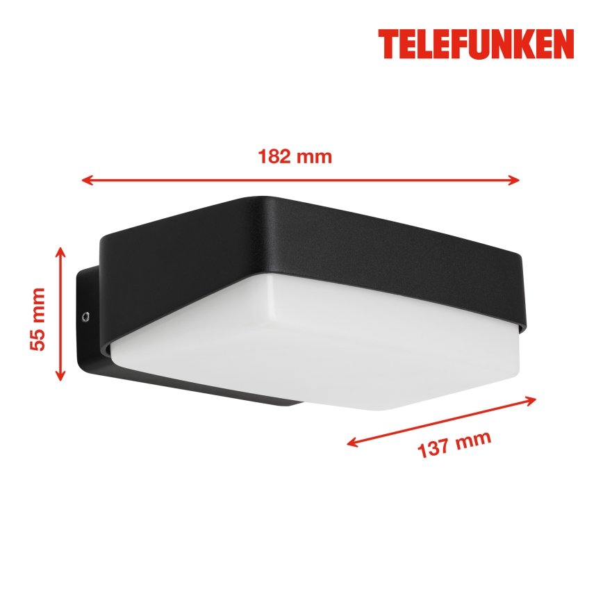Telefunken 312205TF - LED Екстериорен аплик LED/14W/230V IP44
