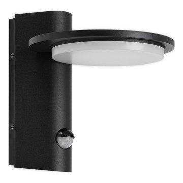 Telefunken 312505TF-LED Екстериорен аплик със сензор LED/10W/230V IP44 черен