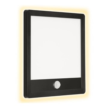 Telefunken 313805TF - LED Екстериорен аплик със сензор LED/15W/230V IP44