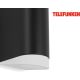 Telefunken 314905TF - LED Екстериорен аплик 2xGU10/5W/230V IP44 черен
