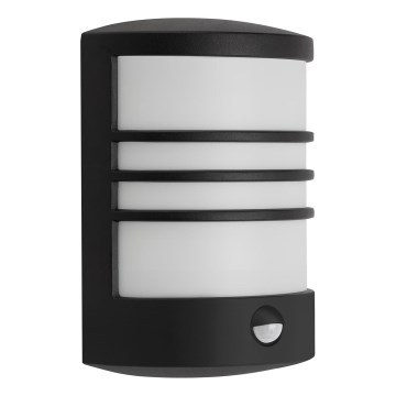 Telefunken 315505TF - LED Екстериорен аплик със сензор LED/12W/230V IP44 черен