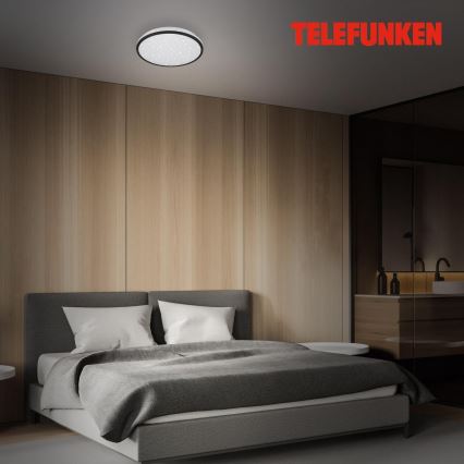 Telefunken 318305TF - LED Плафон за баня със сензор LED/16W/230V IP44 Ø 28 см