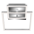 Telefunken 318608TF - LED Плафон със сензор FRAME LED/17W/230V 3000K матов хром