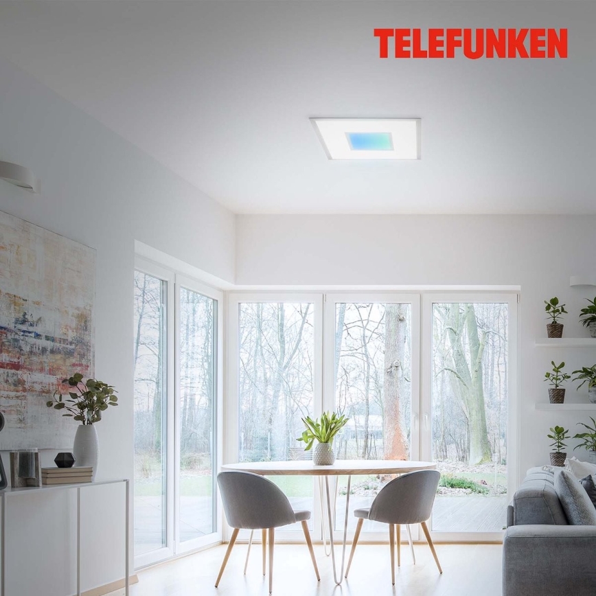 Telefunken 319704TF - LED RGB Димируем плафон LED/24W/230V 3000-6500K + дистанционно управление