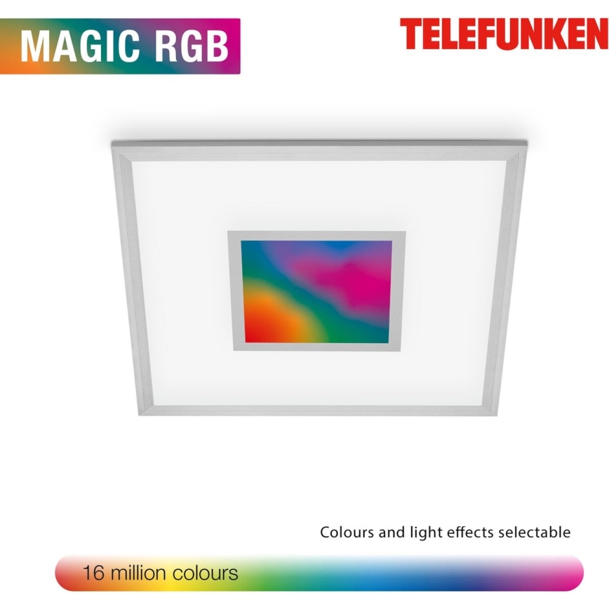 Telefunken 319704TF - LED RGB Димируем плафон LED/24W/230V 3000-6500K + дистанционно управление