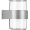 Telefunken 320404TF - LED външно стенно осветително тяло 2xLED/8W/230V IP44 матов хром