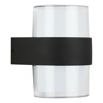 Telefunken 320405TF - LED външно стеннo осветително тяло 2xLED/8W/230V IP44 черно