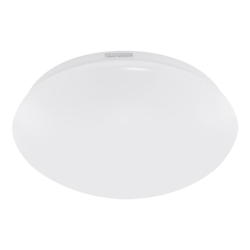 Telefunken 601206TF - LED Плафон за баня със сензор LED/15W/230V IP44 Ø 28 см