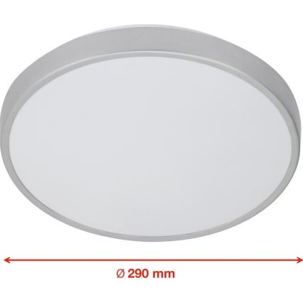 Telefunken 601604TF - LED Плафон за баня със сензор LED/12W/230V IP44 Ø 29 см